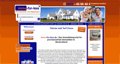 Desktop Screenshot of immoforless.de