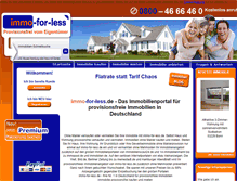 Tablet Screenshot of immoforless.de